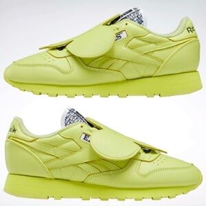 NWT Eames x Reebok Collab Sneaker Aloe Yellow Green Neon Sneakers Unisex Shoes